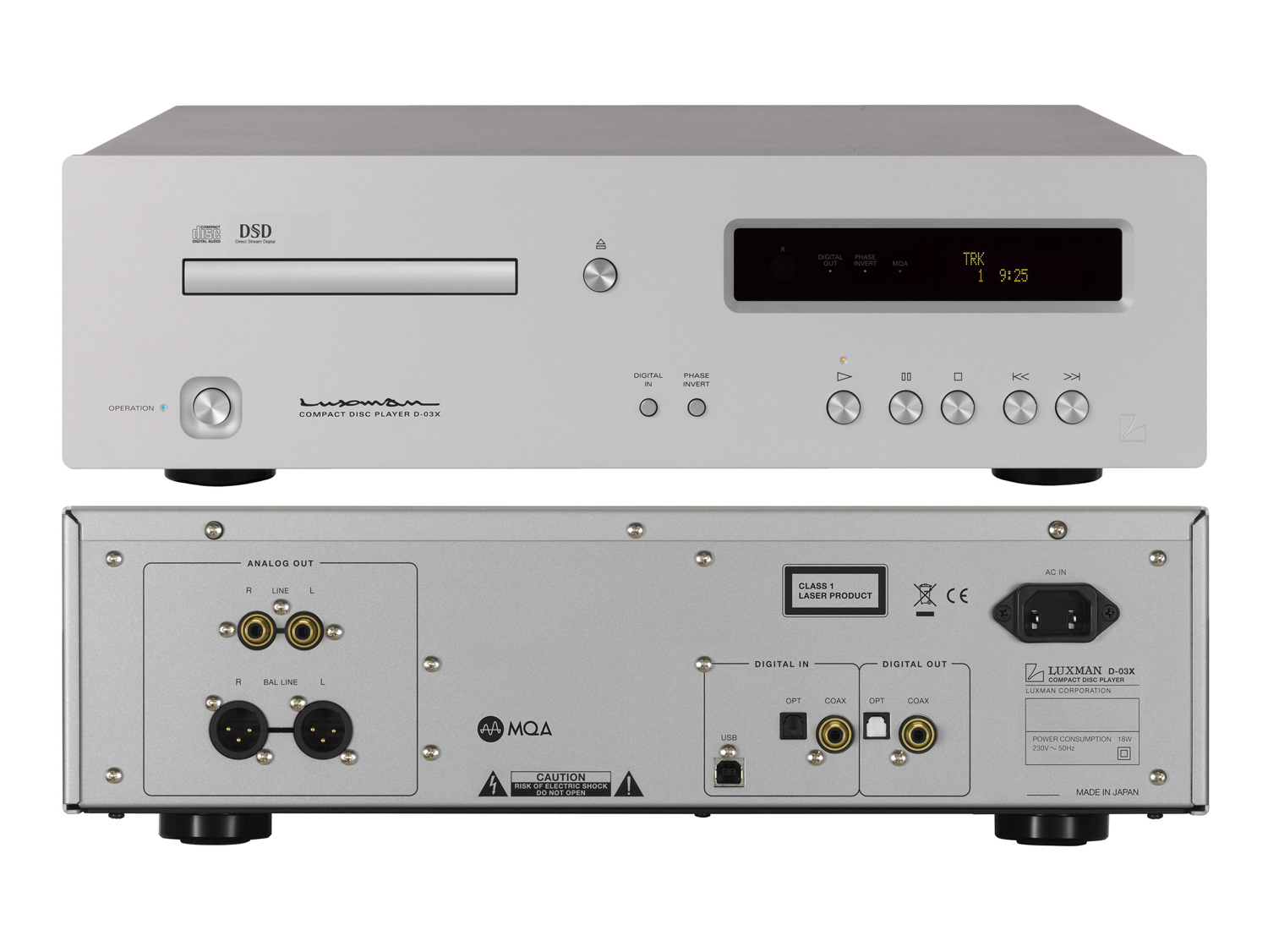 Luxman Ups Their CD Game With the D-03R CD Player & DAC
